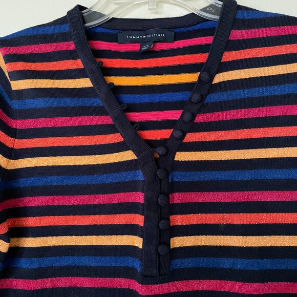 Soft knit sweater with stripes ✿ - Picture 7 of 9
